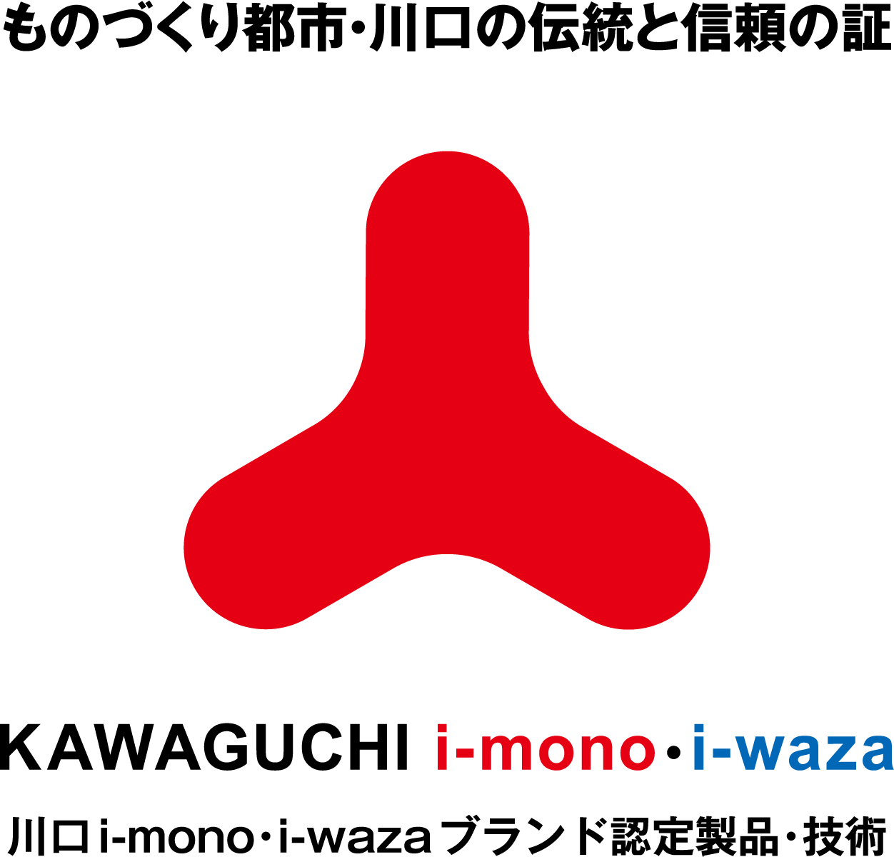 川口 i-waza ブランド技術ロゴ